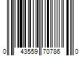 Barcode Image for UPC code 043559707860