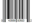 Barcode Image for UPC code 043559805832