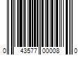 Barcode Image for UPC code 043577000080