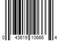 Barcode Image for UPC code 043619106664