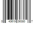 Barcode Image for UPC code 043619363807