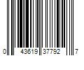 Barcode Image for UPC code 043619377927