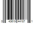 Barcode Image for UPC code 043619441871