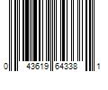 Barcode Image for UPC code 043619643381