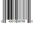 Barcode Image for UPC code 043619667660