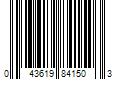 Barcode Image for UPC code 043619841503