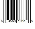 Barcode Image for UPC code 043645611309