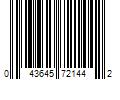 Barcode Image for UPC code 043645721442