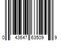 Barcode Image for UPC code 043647635099