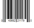 Barcode Image for UPC code 043652211790