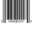 Barcode Image for UPC code 043656000079