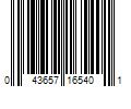 Barcode Image for UPC code 043657165401