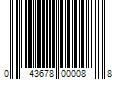 Barcode Image for UPC code 043678000088