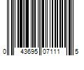 Barcode Image for UPC code 043695071115. Product Name: 