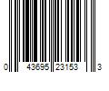 Barcode Image for UPC code 043695231533