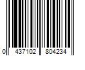 Barcode Image for UPC code 0437102804234