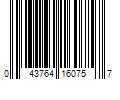 Barcode Image for UPC code 043764160757