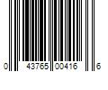 Barcode Image for UPC code 043765004166