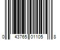 Barcode Image for UPC code 043765011058