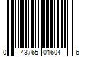 Barcode Image for UPC code 043765016046