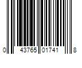 Barcode Image for UPC code 043765017418