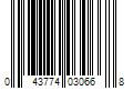 Barcode Image for UPC code 043774030668