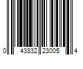 Barcode Image for UPC code 043832230054