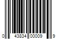 Barcode Image for UPC code 043834000099