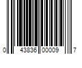 Barcode Image for UPC code 043836000097