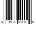 Barcode Image for UPC code 043845000088