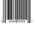 Barcode Image for UPC code 043849000091