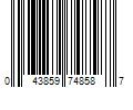 Barcode Image for UPC code 043859748587