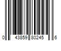 Barcode Image for UPC code 043859802456