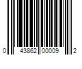 Barcode Image for UPC code 043862000092