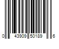 Barcode Image for UPC code 043909501896