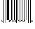 Barcode Image for UPC code 043915000086