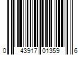 Barcode Image for UPC code 043917013596