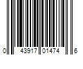 Barcode Image for UPC code 043917014746