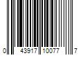 Barcode Image for UPC code 043917100777