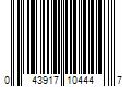 Barcode Image for UPC code 043917104447