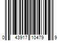 Barcode Image for UPC code 043917104799