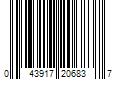 Barcode Image for UPC code 043917206837