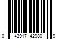 Barcode Image for UPC code 043917429809