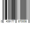 Barcode Image for UPC code 04391778700022