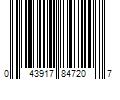 Barcode Image for UPC code 043917847207