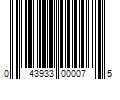 Barcode Image for UPC code 043933000075