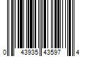 Barcode Image for UPC code 043935435974