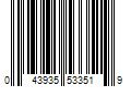 Barcode Image for UPC code 043935533519