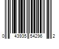 Barcode Image for UPC code 043935542962