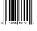 Barcode Image for UPC code 043935691707